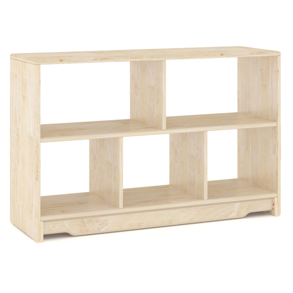Solid Wood 5-Cube Low Cabinet