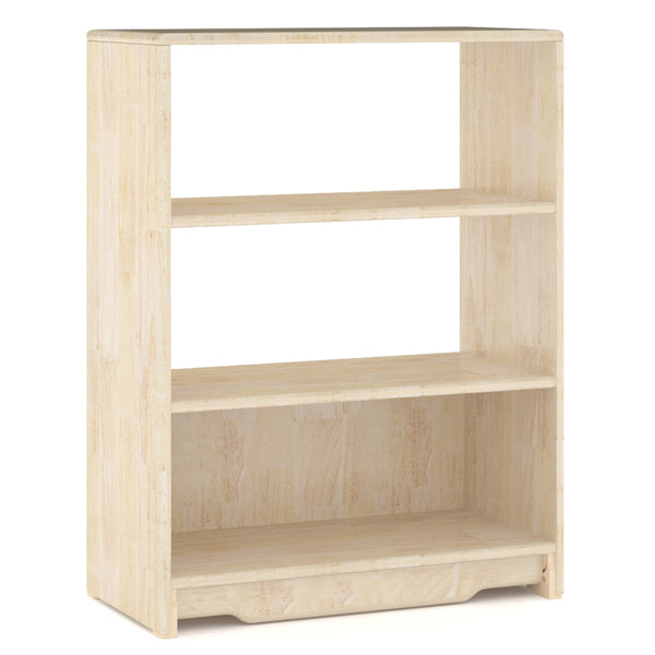 Solid Wood 3-Tier High Cabinet