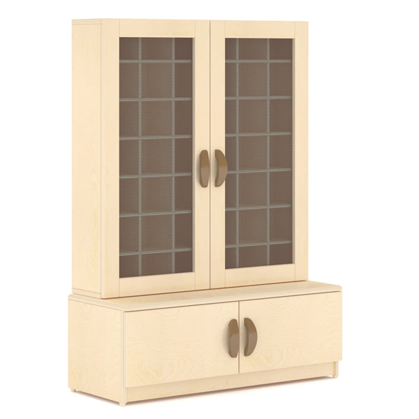 42-Slot Floor-Standing Teacup Rack Holder Stand Organizer