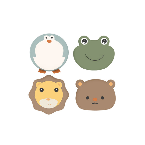 4 pcs Kids Animal-Shaped Cushion